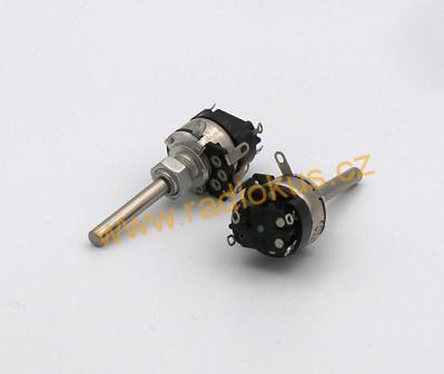 TP 161 500k / G uhlíkový potenciometr s vypínačem