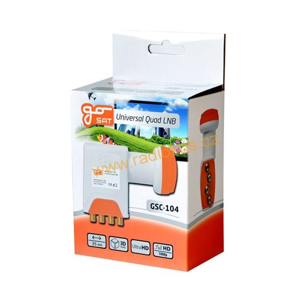 LNB konvertor GSC-104 quad