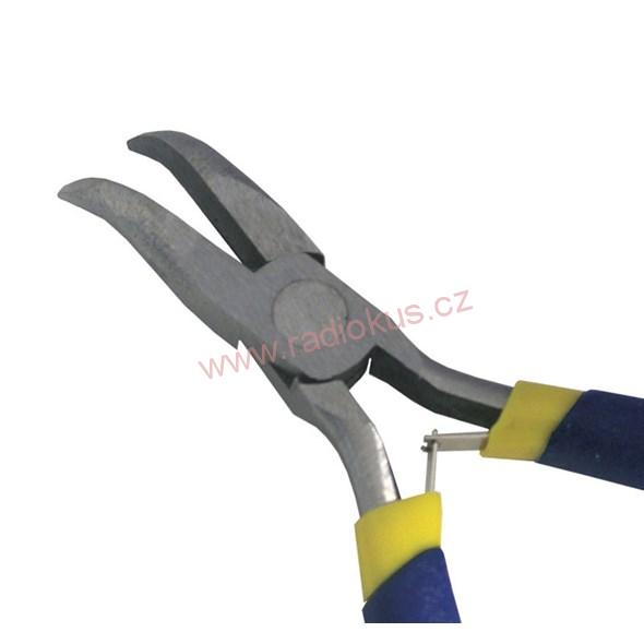 Kleště očkové zahnuté L=125mm