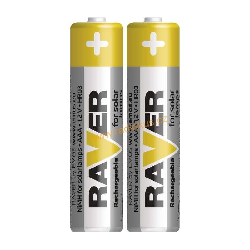 Raver Solar 400 AAA nabíjecí baterie - sada 2 ks
