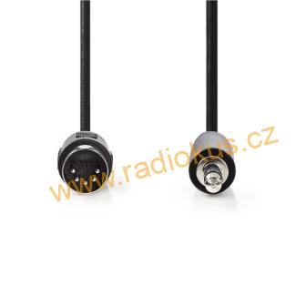 Kabel DIN 5 vidlice / Jack 3,5 mm stereo vidlice 2m