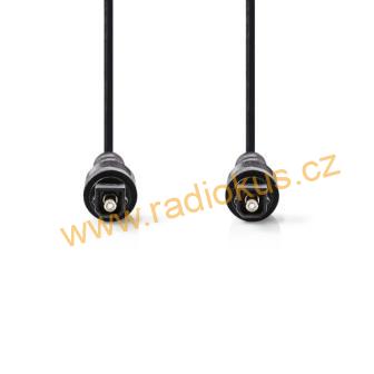 Optický kabel  TosLink vidlice / TosLink vidlice 1m