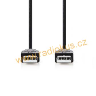 Kabel USB 2.0 USB A vidlice / USB A vidlice 5 m 