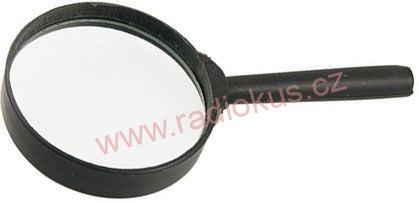 Ruční lupa 100mm , 3xzvětšení