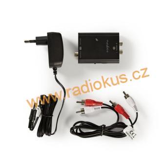Převodník audio digitálního signálu na analogový 