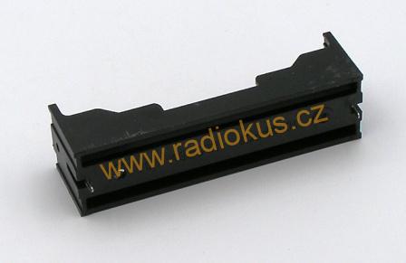 Držák 1 x 18650 plastový , vodiče