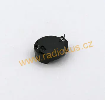 Držák 1 x CR2016/2025/2032 plastový , vývody DPS