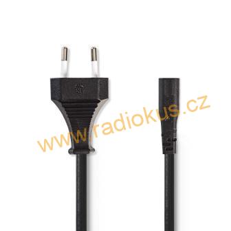 Kabel napájecí pro holící stojek 1,8m , černý