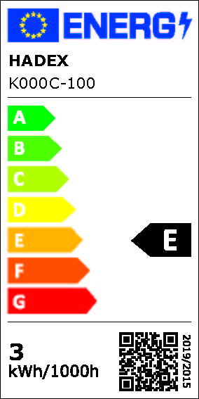 LED pásek 8mm, zelený, 60xLED2835/m, IP65, cívka 5m - energetický štítek