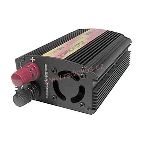 Měnič napětí CARSPA CAR300 24V/230V 300W USB 