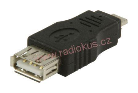 Redukce USB zásuvka / Micro A USB vidlice 