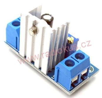 M 412 - Napájecí modul, stabilizovaný zdroj s LM317