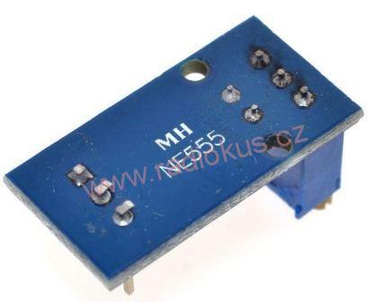 M 472 - Generátor obdélníkového signálu 3,7Hz-1,3kHz s NE555