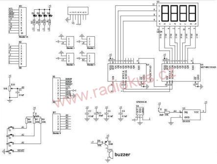 M 376 - Výukový multifunkční shield pro Arduino