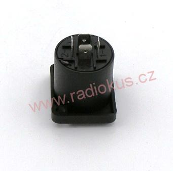 Reprokonektor SPEAK-ON panelová zásuvka 4 pólová , 2 šrouby