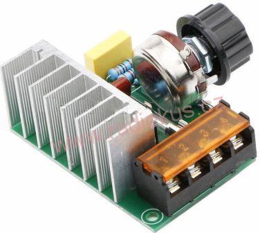 M 458A - Stmívač a regulátor otáček pro komutátorové motory do 4000W
