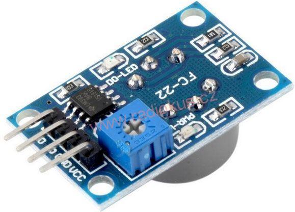 M 470A - Detektor oxidu uhelnatého (CO), modul s čidlem MQ-7