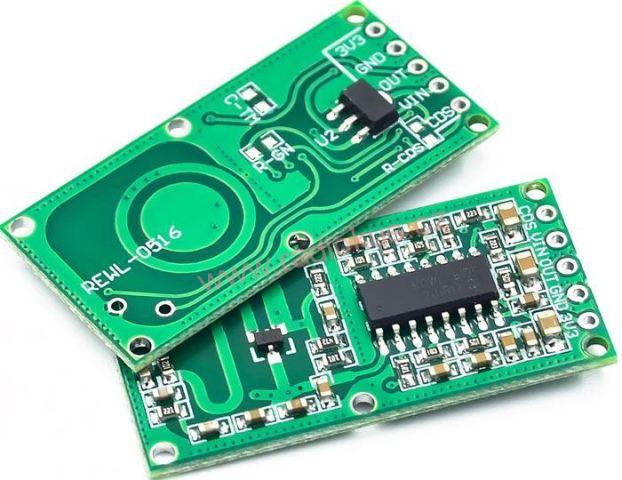 M 362 - Detektor pohybu mikrovlnný, modul RCWL-0516