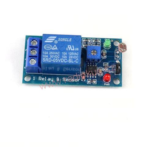 M 465A - Světelný spínač, světlocitlivý senzor s relé, modul s LM393