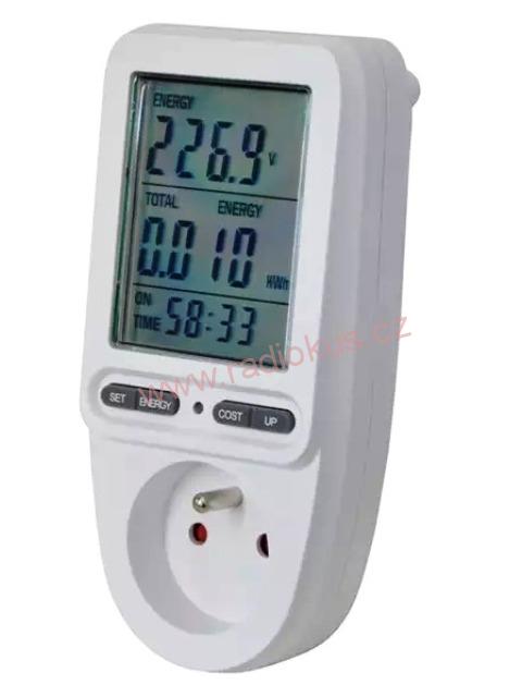 Digitální měřič spotřeby elektrické energie GPM01