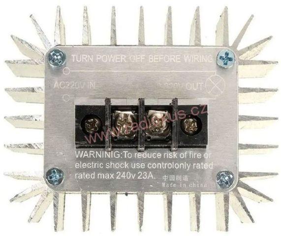 M 458E - Stmívač a regulátor otáček pro komutátorové motory do 5000W s krytem