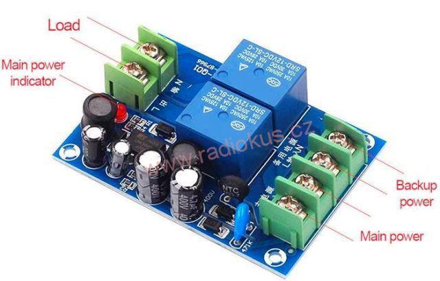 M 523A - automatický přepínač napájení - UPS modul YX-Q01