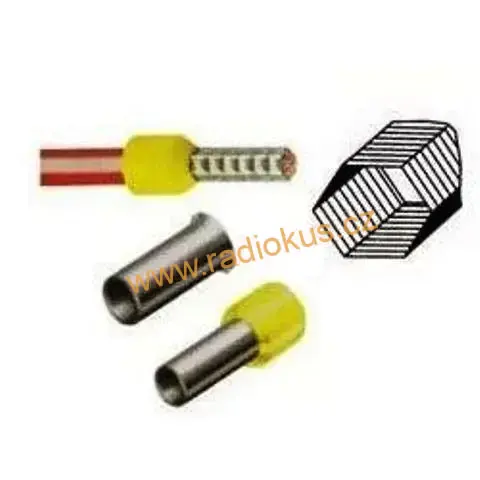 Kleště lisovací HSC8 6-6 pro dutinky 0,25-6mm2