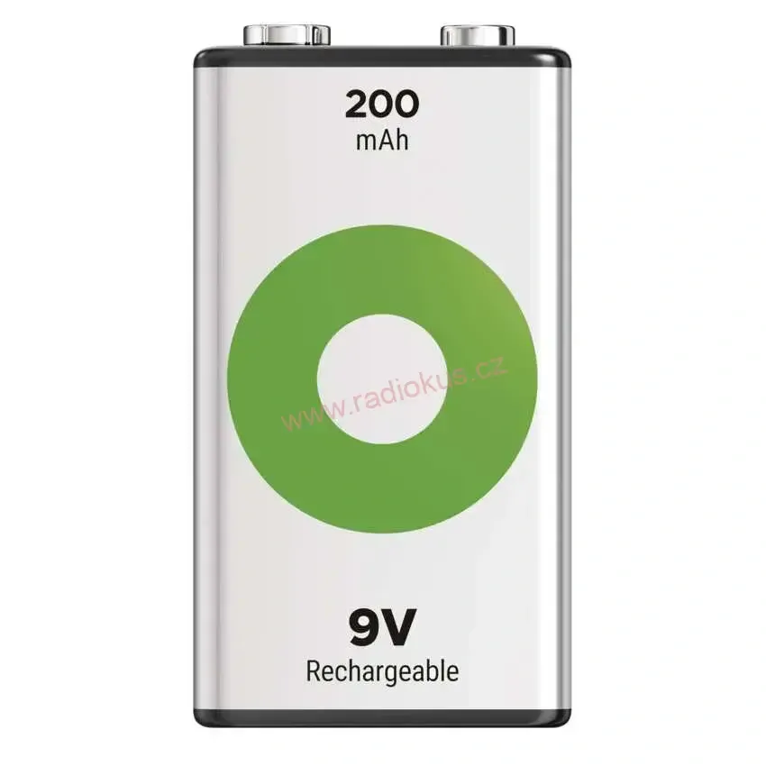 GP ReCyko+ 200mAh 6F22 nabíjecí baterie 
