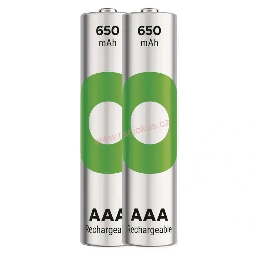 GP ReCyko+ 650 AAA nabíjecí baterie - sada 2 ks
