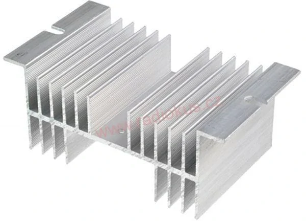 Chladič pro bezkontaktní relé SSR, proudy do 100A, M typ