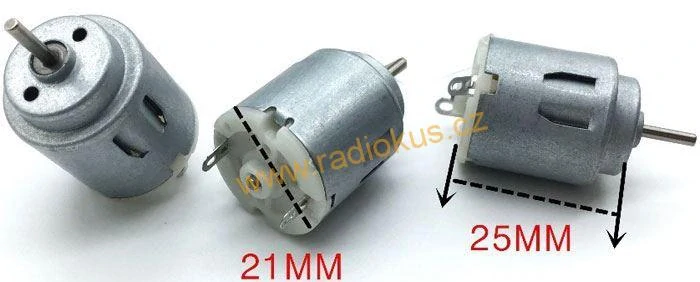 Motorek RF-140, 3-6VDC