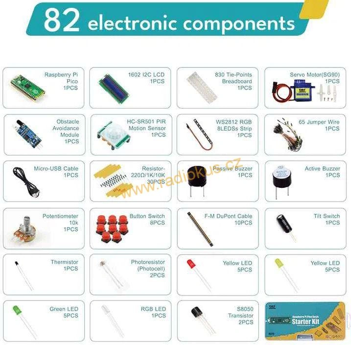 M 385A Raspberry Pi Pico Basic Starter Kit