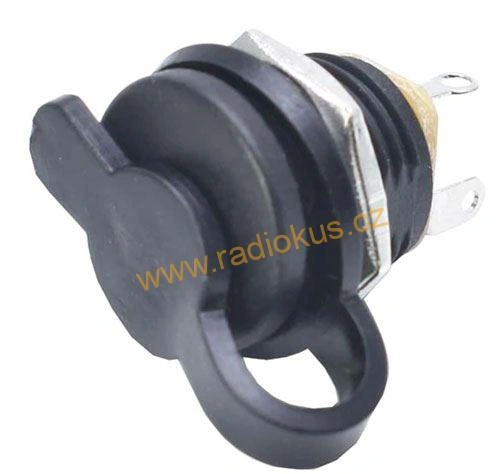 Gumový kryt DC konektoru 2,1 a 2,5mm