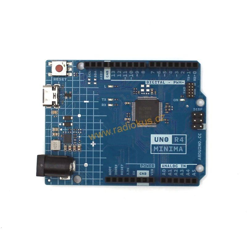 Arduino UNO R4 Minima klon - výkonný Arduino klon s procesorem RA4M1