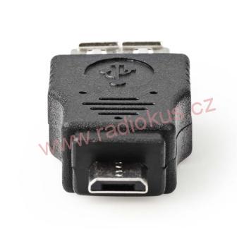 Redukce USB zásuvka / Micro B USB vidlice