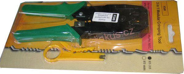 Kleště lisovací HT-315 pro konektory RJ 4P/6P/8P