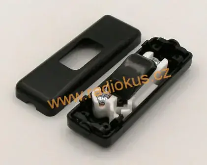 Kabelový spínač jednoduchý , 10A/250V , kolébkový , černý