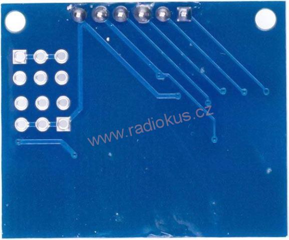 M 371B - Dotykový kapacitní spínač TTP224