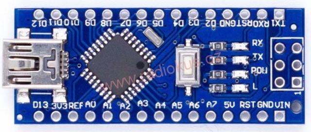 M 380C - Arduino Nano V3.0 R3, Atmega328P, klon Arduino s CH340G