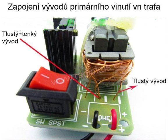 Zdroj VN napětí 15kV - STAVEBNICE