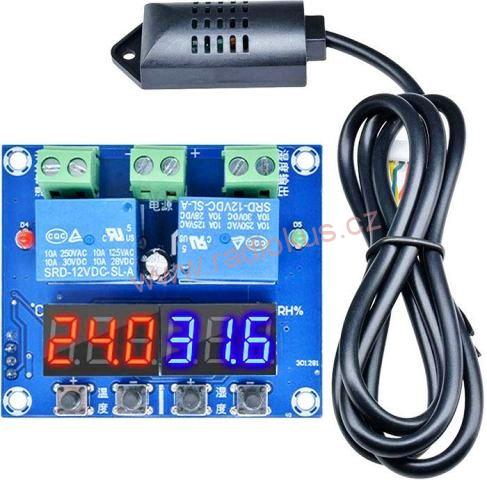 M 451B - digitální termostat a hygrostat HX-M452, -50 až 110°C