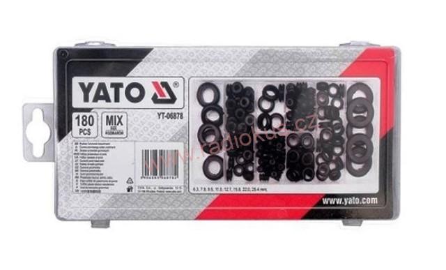 Sada gumových průchodek YT -06878 180 ks