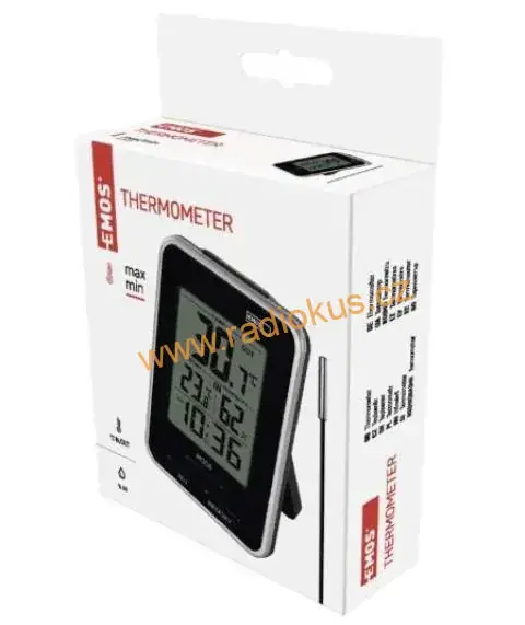 Digitální teploměr drátový E0121