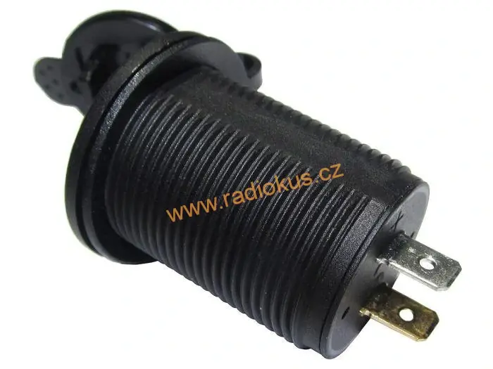 USB zdroj pro montáž na řídítka , vodotěsný , USB A 2,1A + 1,0A , DOPRODEJ !