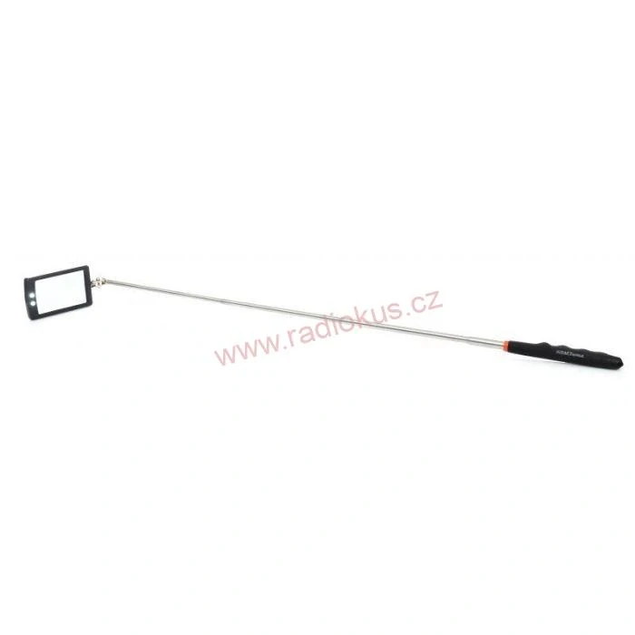 Inspekční zrcátko teleskopické s LED diodou 285-876mm,KraftDele