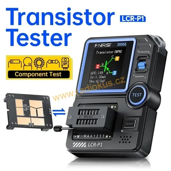 Univerzální tester součástek FNIRSI LCR-P1