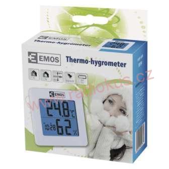 Digitální teploměr s vlhkoměrem E0114