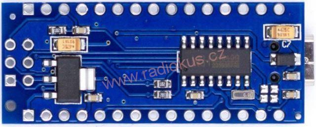 M 380C - Arduino Nano V3.0 R3, Atmega328P, klon Arduino s CH340G