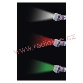 Čelová svítilna CREE LED + COB LED  P3531, 330 lm, 54m, 3× AAA