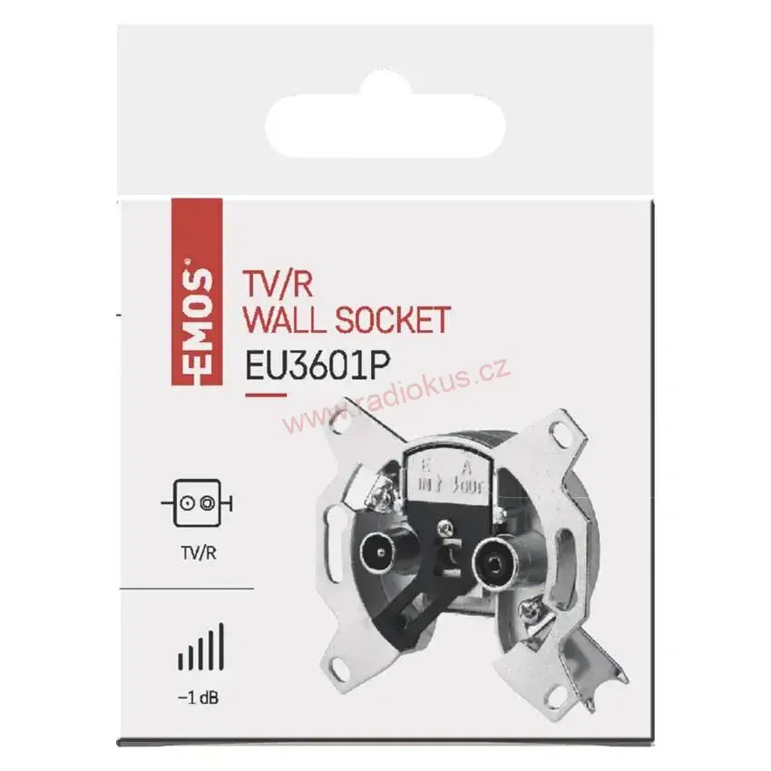 Účastnická zásuvka EU 3601 koncová